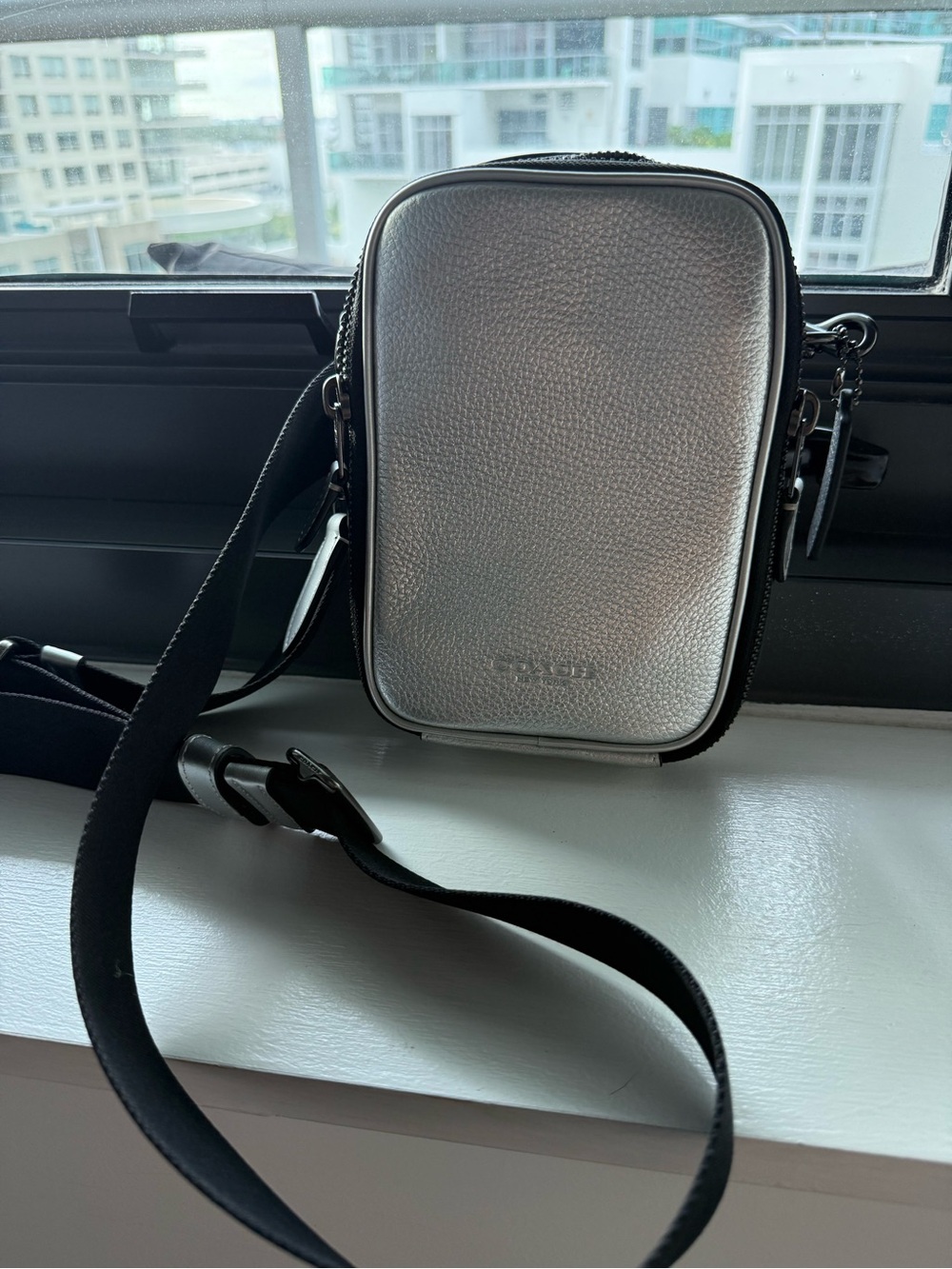 Coach Silver Crossbody